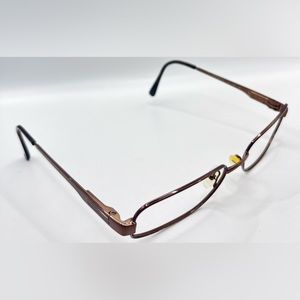 Vintage Safilo 7172 Bronze Oval Sunglasses Frames Only